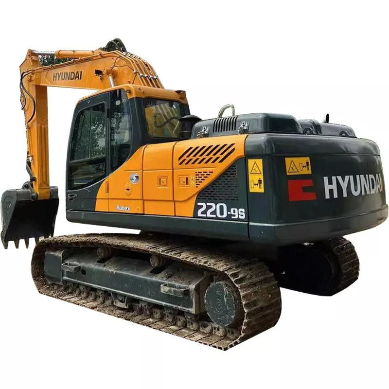 220lc-9s Ekskavator Hyundai Bekas Buatan Korea 22 Ton Crawler Excavator