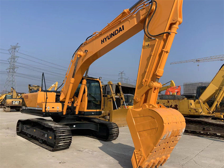 220lc-9s Ekskavator Hyundai Bekas Buatan Korea 22 Ton Crawler Excavator