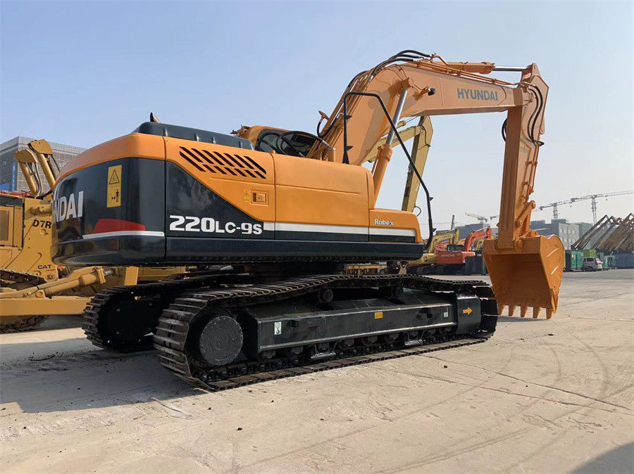 220lc-9s Ekskavator Hyundai Bekas Buatan Korea 22 Ton Crawler Excavator