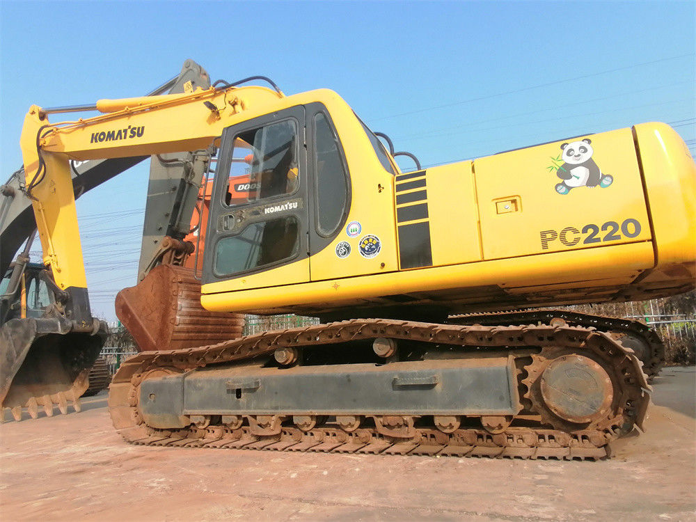 Komatsu Pc220 Bekas Ekskavator Komatsu 22 Ton Crawler Excavator Kecil Asal Jepang