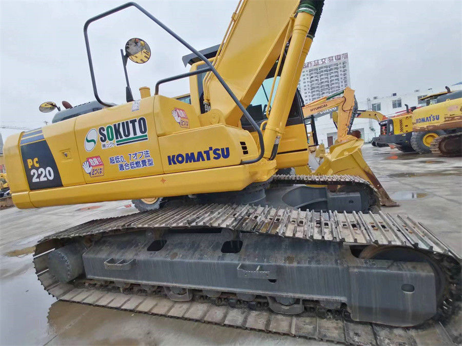 Komatsu Pc220 Bekas Ekskavator Komatsu 22 Ton Crawler Excavator Kecil Asal Jepang