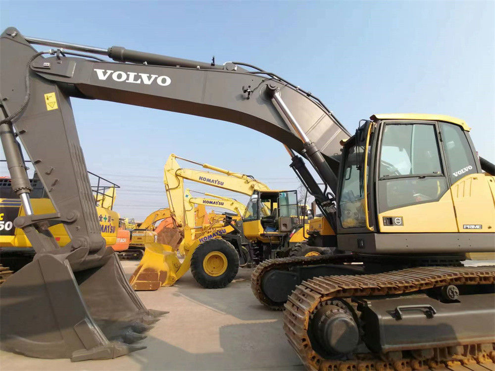 Excavator Volvo Hidrolik Bekas Volvo Ec480 Excavator Crawler Besar Merk Swedia 48 Ton