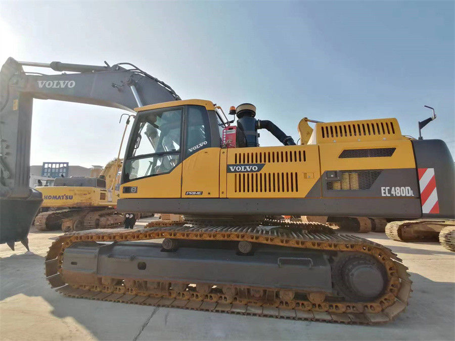Merek Swedia Menggunakan Ekskavator Volvo Ec480 48 Ton Crawler Besar