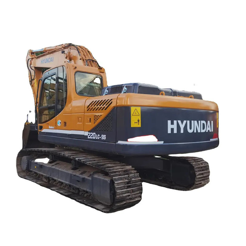 Korea Digunakan Hyundai Excavator 220lc-9s Berat Kerja 22 Ton Crawler Excavator