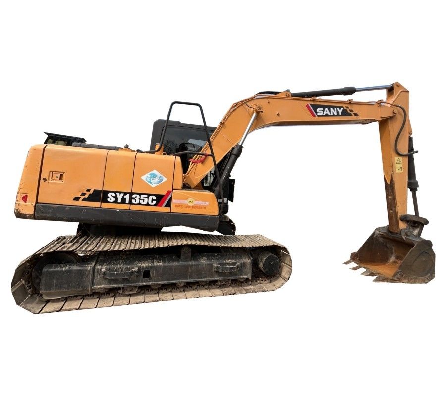 13 Ton Mini Bekas Sany Excavator SANY SY135C Backhoe Hydraulic Crawler Excavator