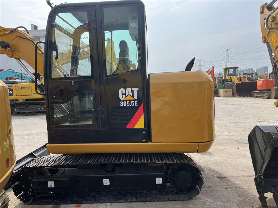 305.5E2 Ekskavator Caterpillar Ekskavator Mini Hidrolik 5,5 Ton Bekas