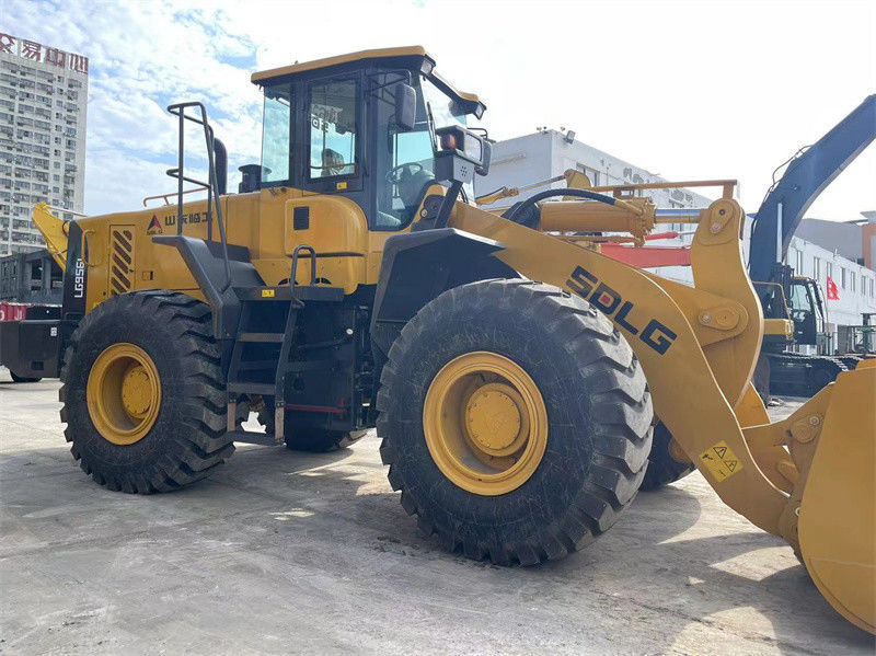 SDLG LG956L Asal Cina Menggunakan Wheel Loader Dengan Front End Loader 17000 - 17250Kg