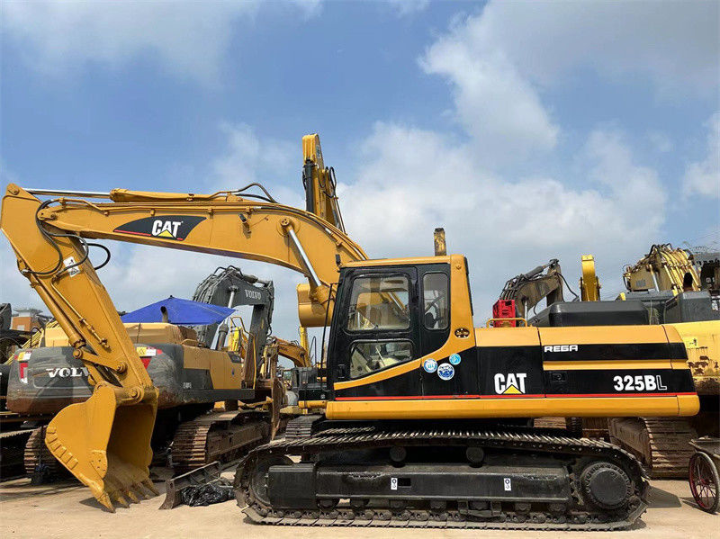 Ekskavator Caterpillar 325BL Bekas CAT 323 325 330 Penggali Ekskavator Sedang 25 Ton