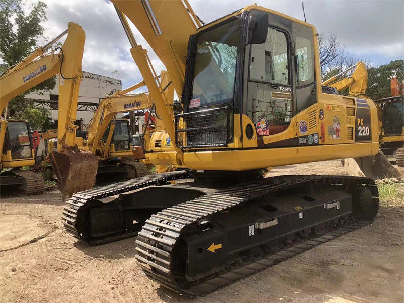 22 Ton Ekskavator Jepang Bekas Komatsu PC220-8N1 Ekskavator Perayap PC200 PC220 PC240