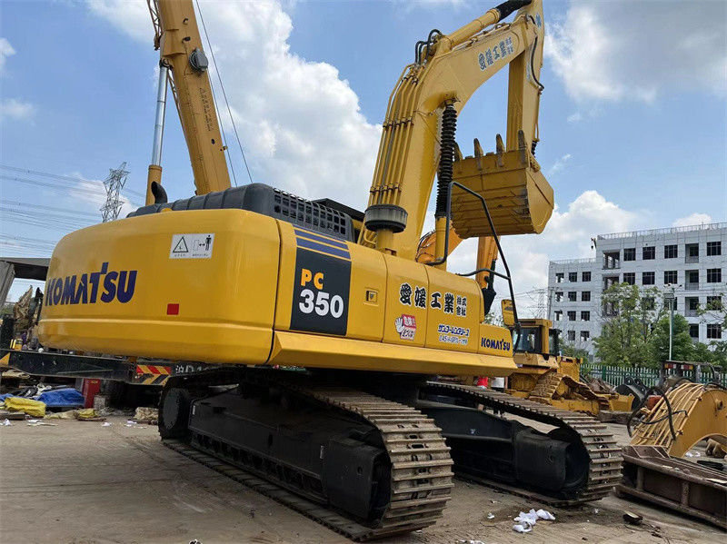 35 Ton Ekskavator Perayap Jepang Bekas Asli Komatsu PC350 Ekskavator Besar