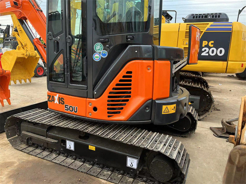Digunakan Hitachi ZX50U Mini Excavator Digunakan 5 Ton Hitachi ZX50 Mini Excavator