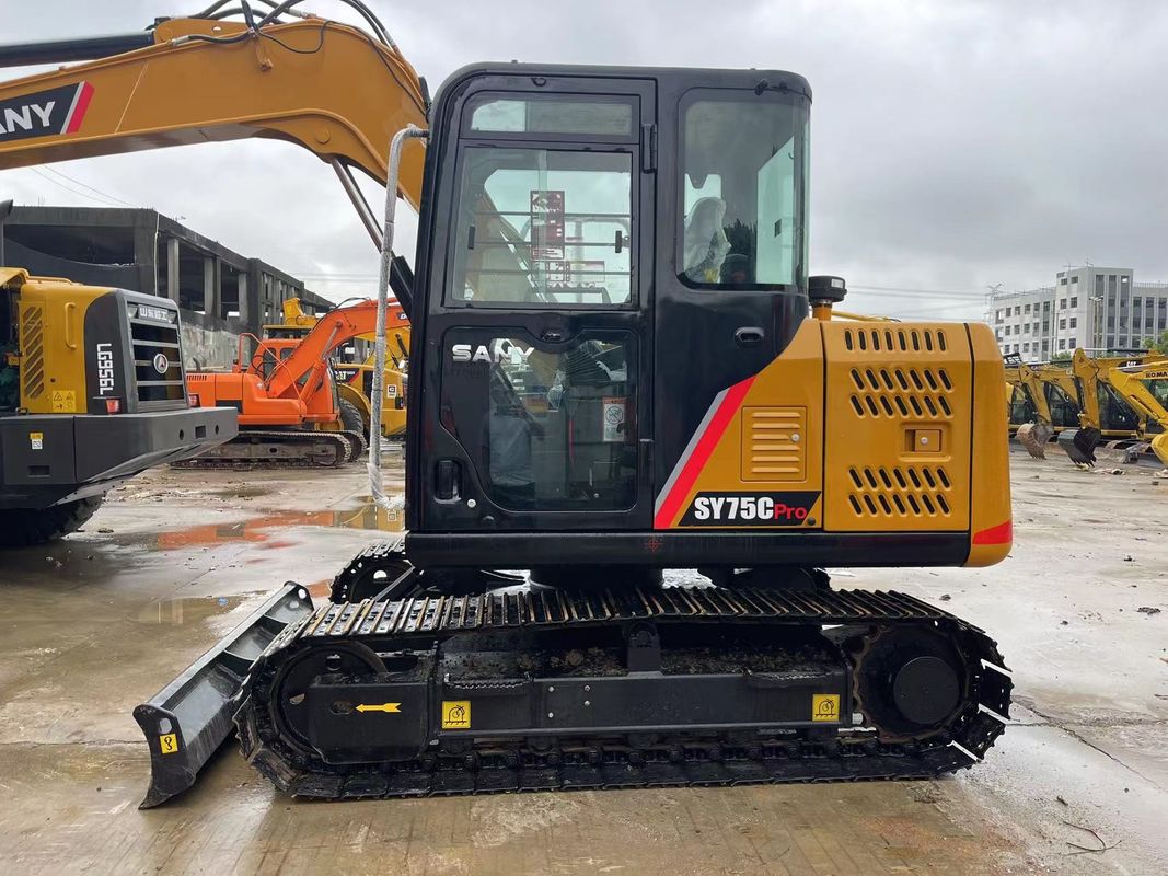 2022 Digunakan Sany SY75C Excavator Sany Crawler 7.5 Ton Mini Excavator