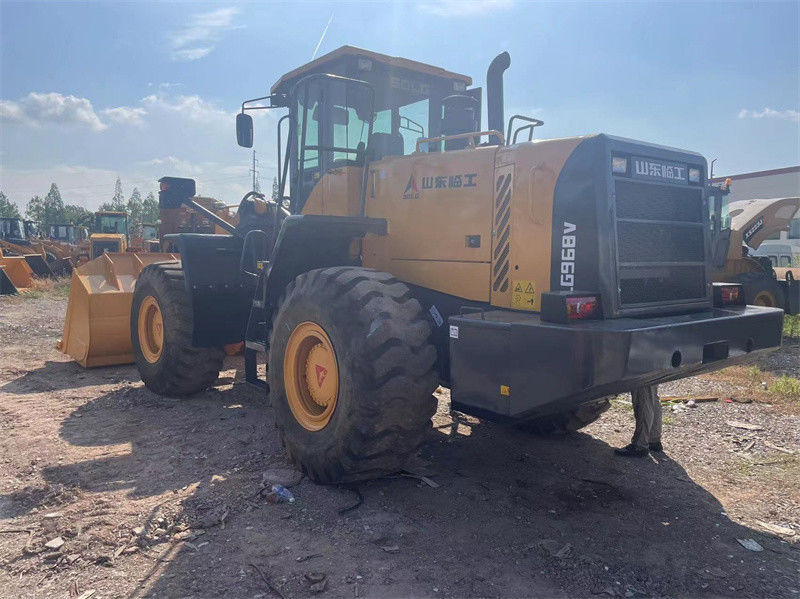 Cina Asal SDLG LG968V bekas wheel loader 6 Ton bekas front end loader
