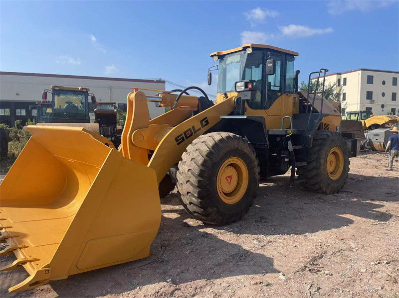 Cina Asal SDLG LG968V bekas wheel loader 6 Ton bekas front end loader