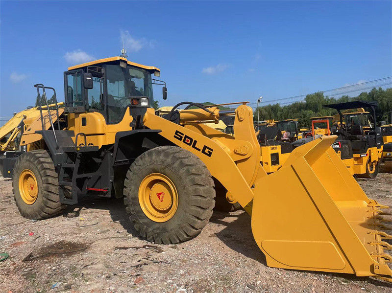 Cina Asal SDLG LG968V bekas wheel loader 6 Ton bekas front end loader