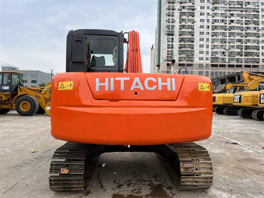 Digunakan Hitachi ZX70 Excavator Zaxis70 Penggali Kecil Earthmoving Warna Merah