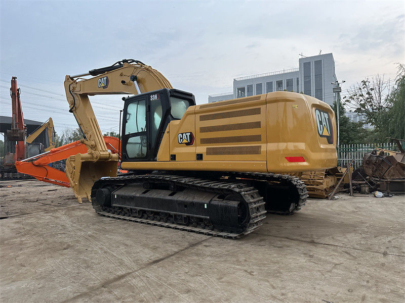Digunakan Caterpillar CAT 336 Crawler Excavator 36 Ton Caterpillar Excavator Besar Penggali