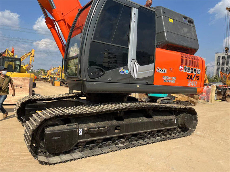 Digunakan Hitachi ZX240 Excavator Asli Digunakan Jepang Diggers 24 Ton Excavator Menengah