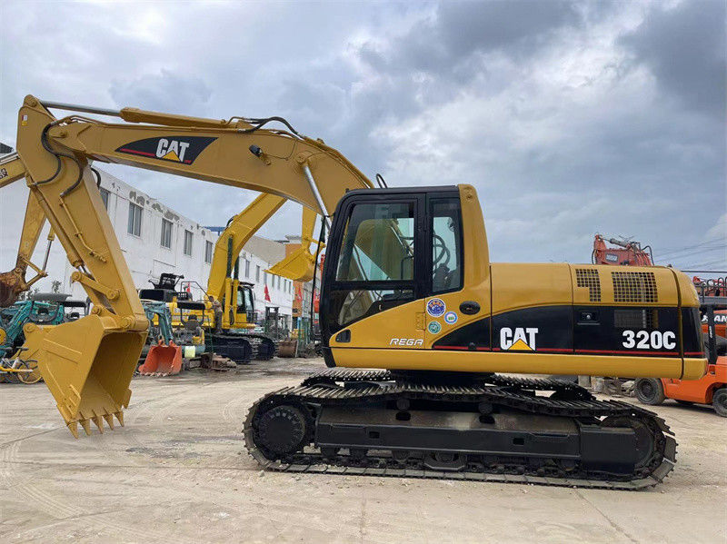 Original Digunakan CAT 320C Excavator Second Hand Caterpillar 320 320D 320GC Excavator