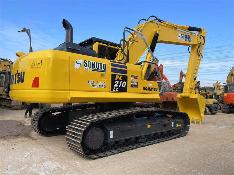 21 Ton Digunakan Jepang Crawler Excavator Komatsu PC210LC-8 Excavator Mining Digger