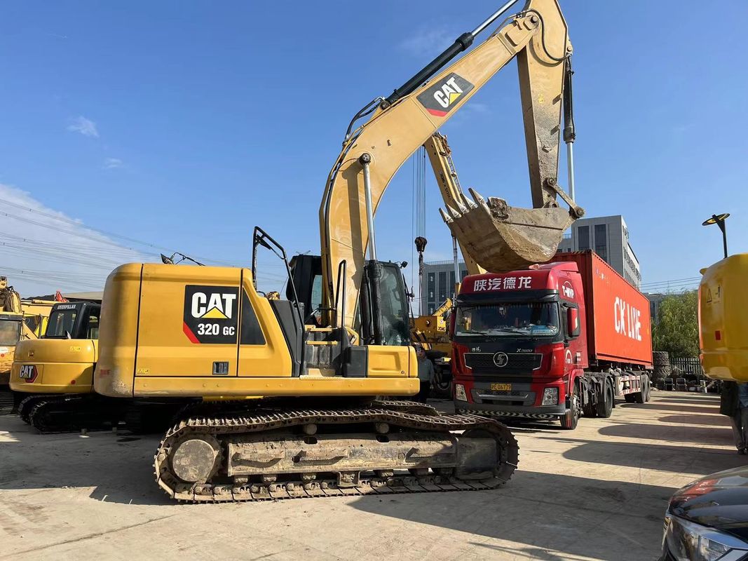 Original Digunakan CAT 320gc Excavators 20 Ton Medium Cat 320 Crawler Excavators