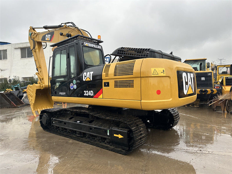 324DL Digunakan CAT Excavators 24 Ton Meduim CAT Crawler Excavators Cat 324