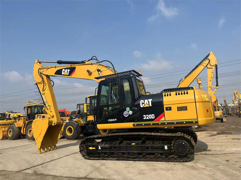 Digunakan CAT 320D Excavator Second Hand CAT 320D 320C 320DL Excavator mesin pertambangan