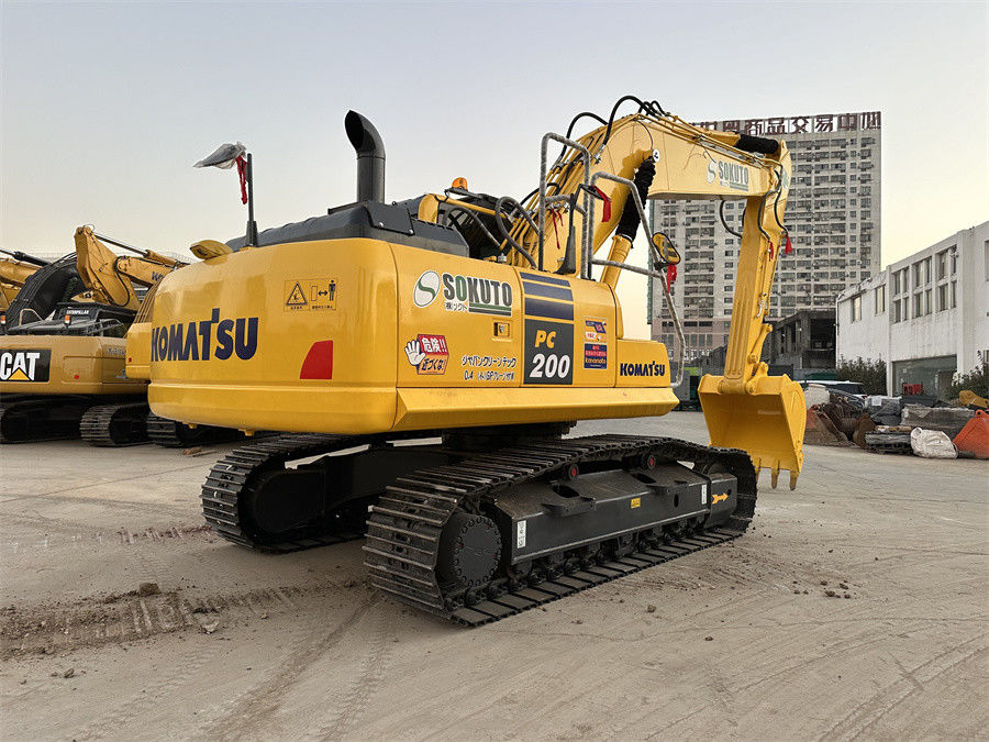 90% Baru digunakan Crawler Tipe Komatsu PC200 Jepang Pabrik Kinerja yang sangat baik Sedikit digunakan
