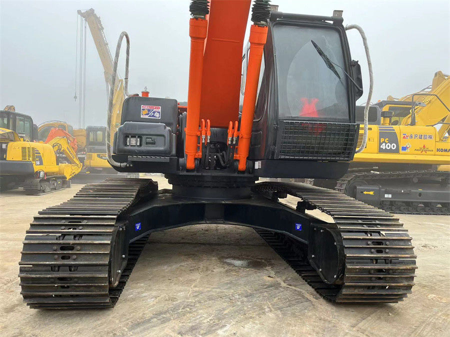 Digunakan Hitachi ZX210 Excavator Diimpor dari Jepang Dengan Injeksi Langsung Badan Kuat