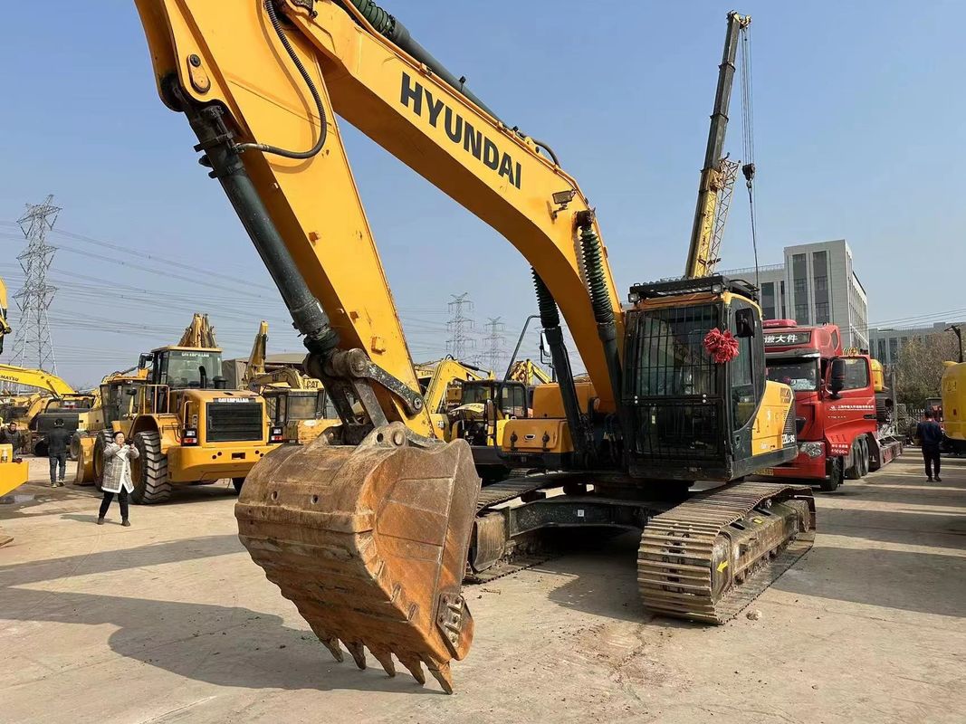 Digunakan asli Hyundai excavator 220LC-9S peralatan berat 22 ton medium digunakan excavator