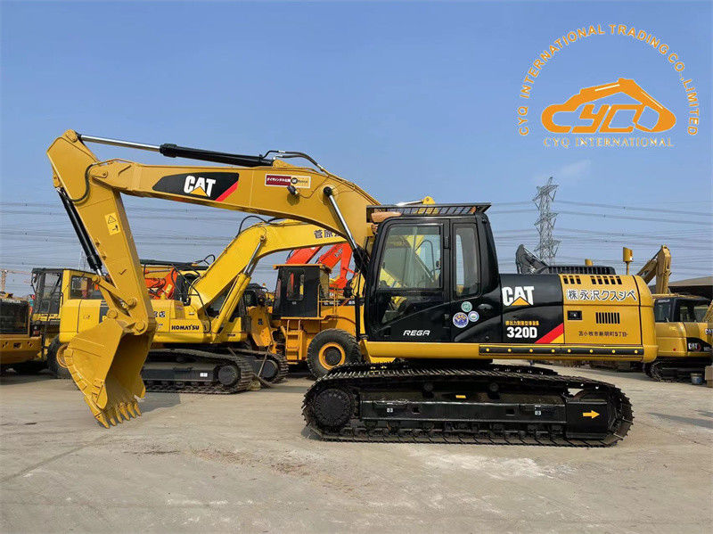 Digunakan CAT Excavators Dengan Mesin Injektor Mekanis Digunakan Caterpillar 320 Excavator