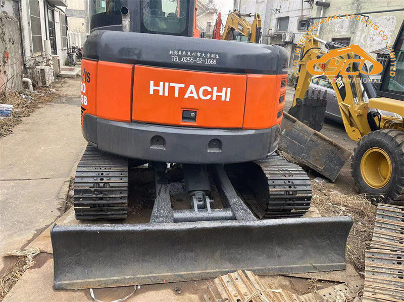 Digunakan Hitachi ZX60USB Mini Excavator Digunakan 6 Ton Hitachi ZX60 Crawler Excavator