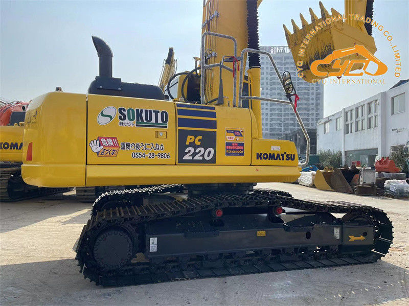Kondisi yang sangat baik digunakan Jepang Excavator Komatsu PC220-8 Crawler Excavator PC200 PC220