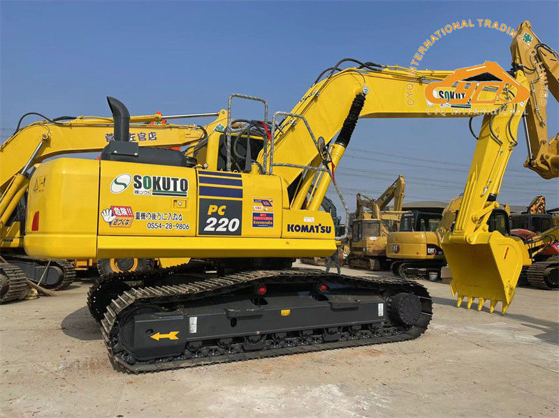 Kondisi yang sangat baik digunakan Jepang Excavator Komatsu PC220-8 Crawler Excavator PC200 PC220