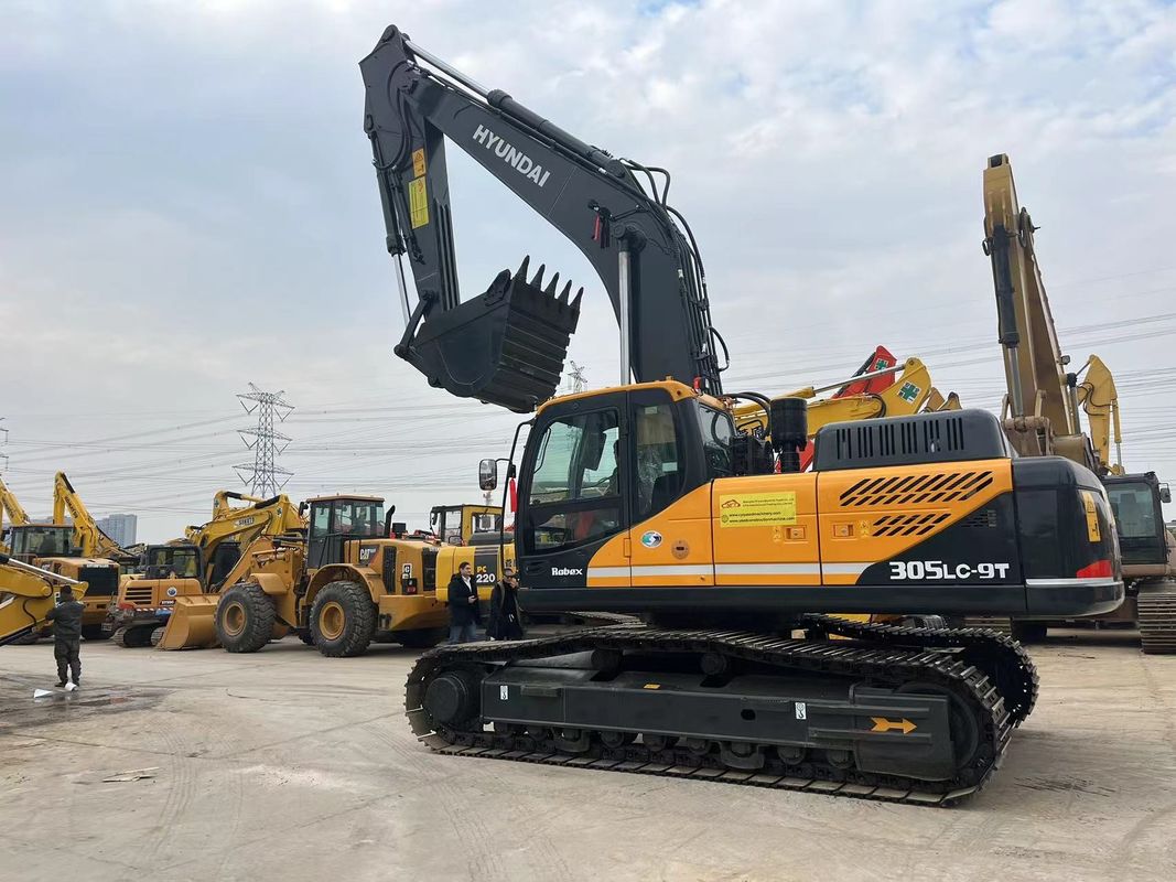 Doosan Hyundai 305lc-9t Digunakan Excavator Besar 30 Ton Digunakan Excavator Besar Hyundai