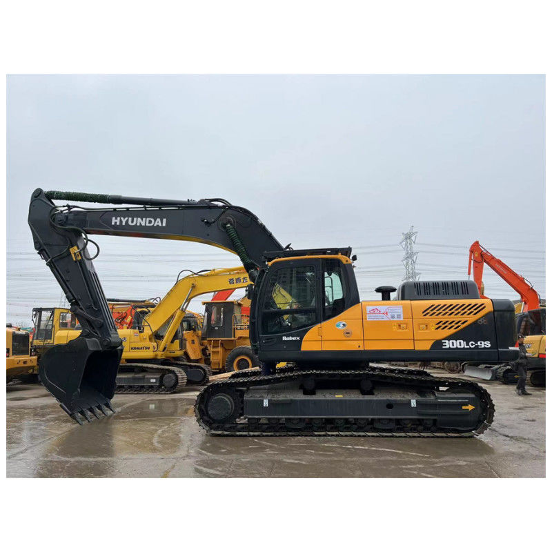 Hyundai R300LC-9S Digunakan Excavator Hidraulik Untuk Konstruksi Mining Berat 30 Ton