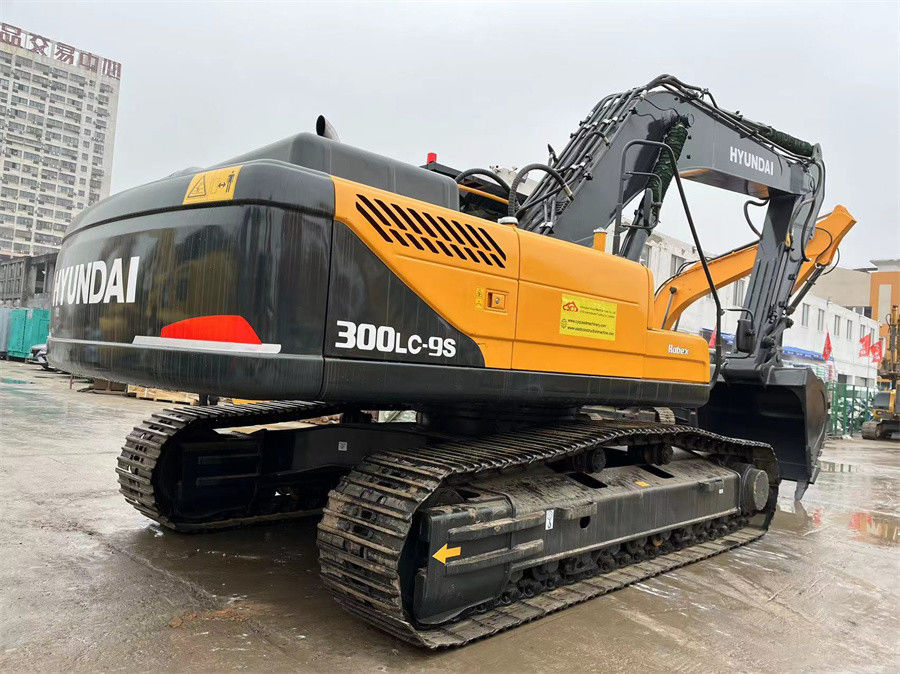 Hyundai R300LC-9S Digunakan Excavator Hidraulik Untuk Konstruksi Mining Berat 30 Ton
