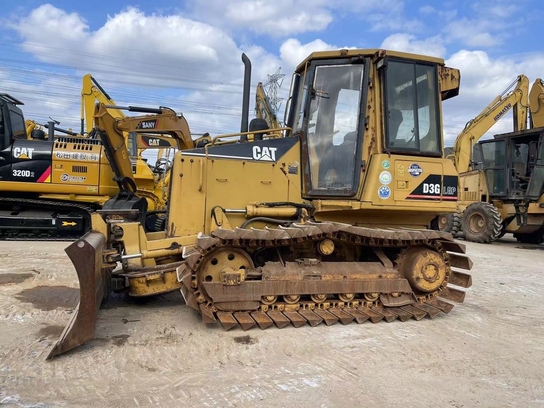 Warna asli digunakan Caterpillar Dozer Cat D3G Bulldozer