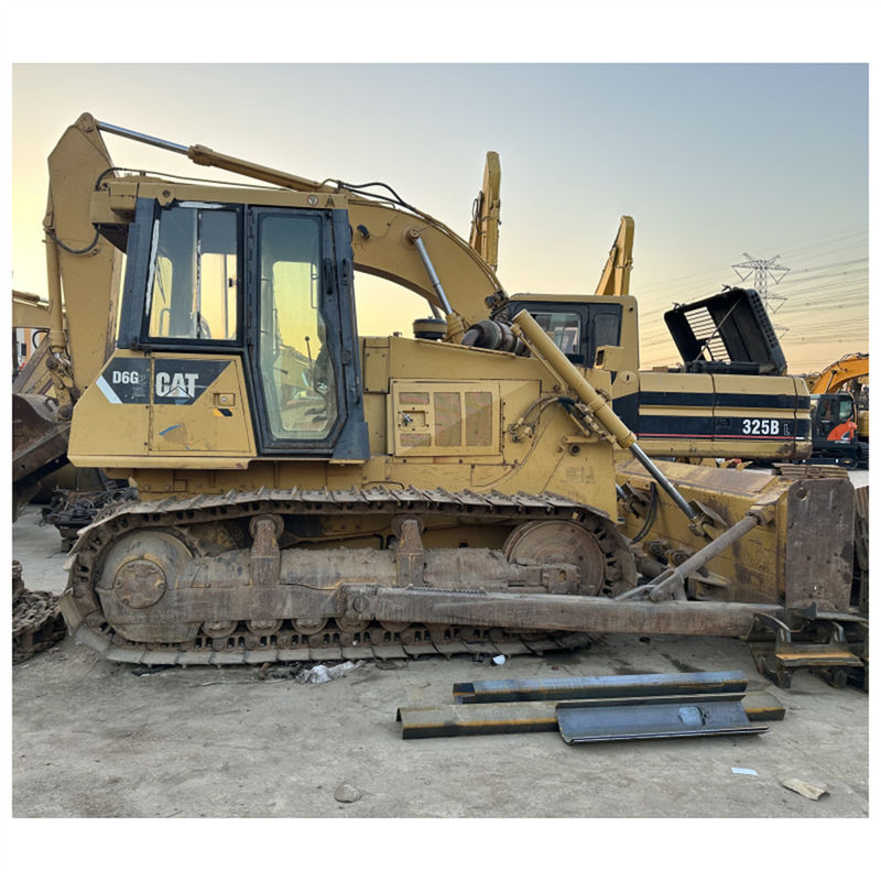 CAT D6G 2XL Crawler Bulldozer Caterpillar Traktor Kuat untuk Konstruksi dan Penggerak Bumi