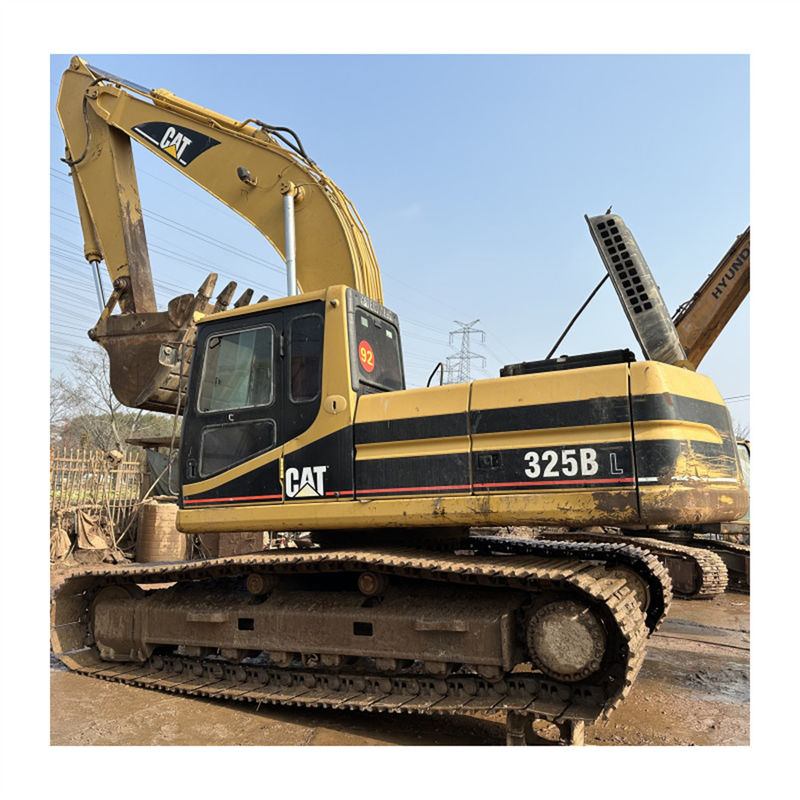 Digunakan Caterpillar CAT 325BL Excavator Hydraulic Crawler Excavator Mesin injeksi langsung yang kuat