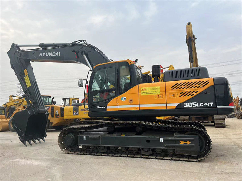305LC-9T Digunakan Hyundai Excavator 30 Ton Korea Digunakan Hyundai Mining Digger