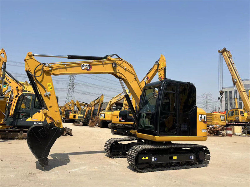 7 Ton Digunakan CAT Mini Excavator 307E2 Caterpillar 305 306 307 Crawler Excavators