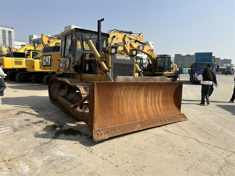 Original CAT D6G Bulldozer bekas Caterpillar D3 D4 D7 Dozer dalam kondisi baik