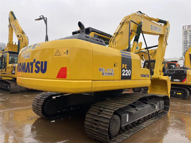 Komatsu PC220-8 Digunakan Jepang Excavator Performa Tinggi Excavator Hidraulik Berukuran Tengah