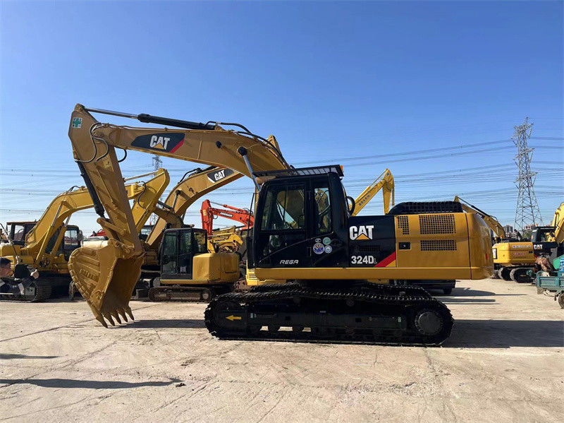 24 Ton Digunakan CAT 324DL Excavator Dengan Mesin C7 Original Cat Excavator
