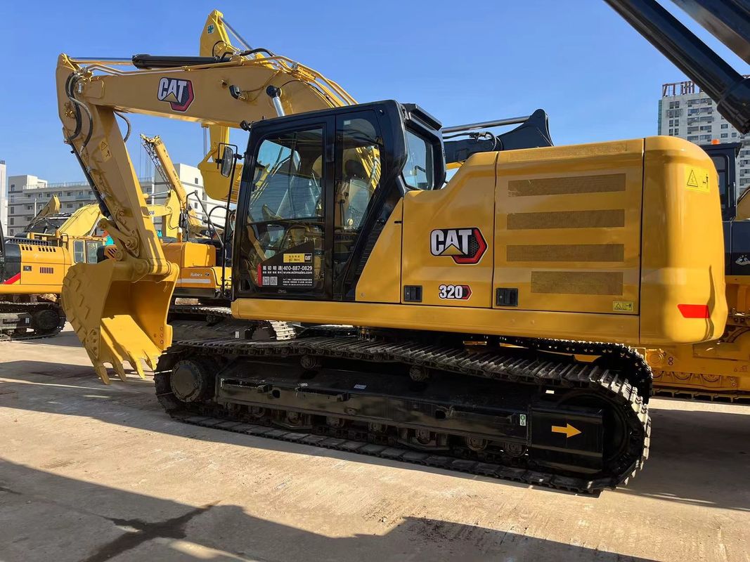 Enam Silinder Original Cat 320 Excavator Dengan Mesin Cat C7.1 Excavator Cat Medium Size