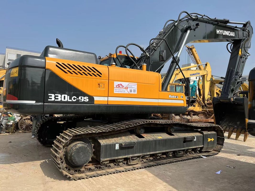 Hyundai 330lc-9s Excavator Digunakan 33 Ton Excavator Ukuran Besar
