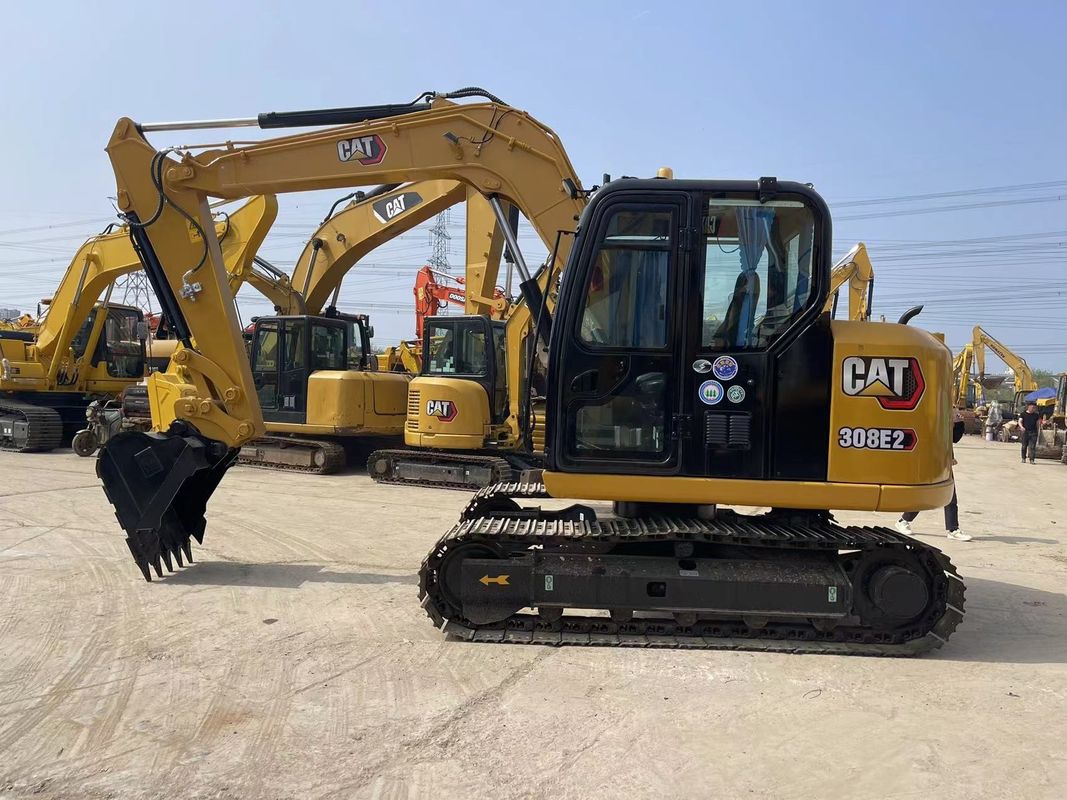 Digunakan Excavator Cat kecil Cat 308E2 Excavator 8 Ton Mini Excavator