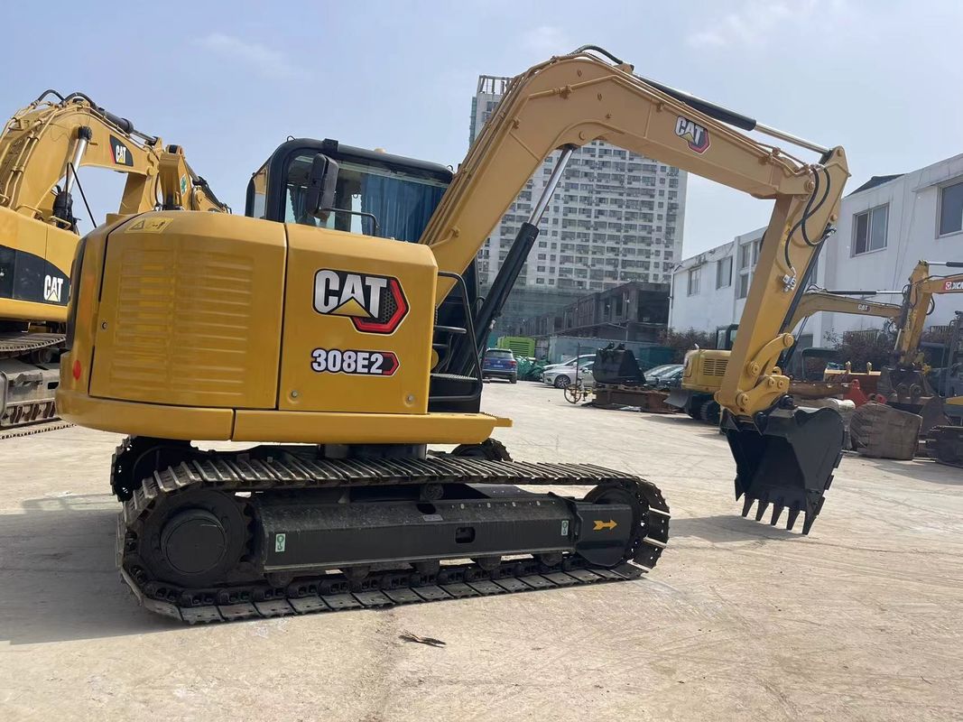 Digunakan Excavator Cat kecil Cat 308E2 Excavator 8 Ton Mini Excavator