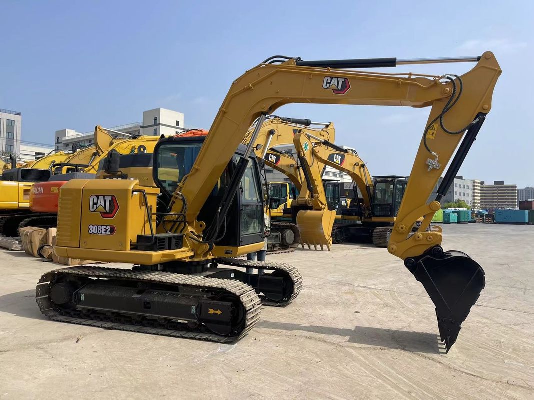 Digunakan Excavator Cat kecil Cat 308E2 Excavator 8 Ton Mini Excavator